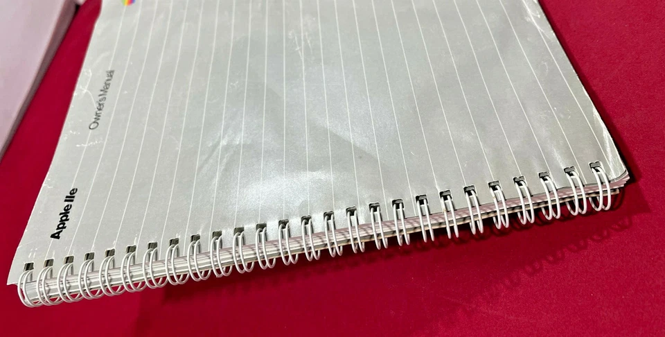 Apple IIe Owner's Manual A2L2001 Ring bound - Image 3 of 4