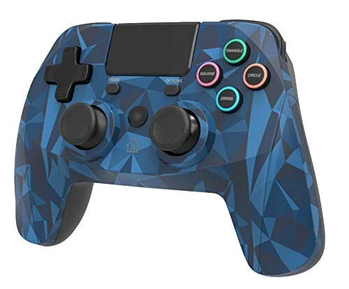 PS4 - Wireless Pad - Game:Pad 4S #blau-camoflage [snakebyte] mit OVP Top Zustand - Bild 2 von 4