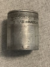 Vintage SNAP-ON SW-360 1-1/8" SAE 12pt 1/2"dr Socket Made in USA Mechanic