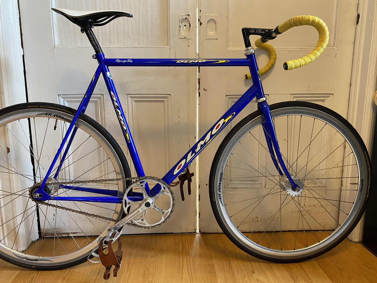Custom Giuseppe Olmo 90's Track Bicycle (Campagnolo, Sugino