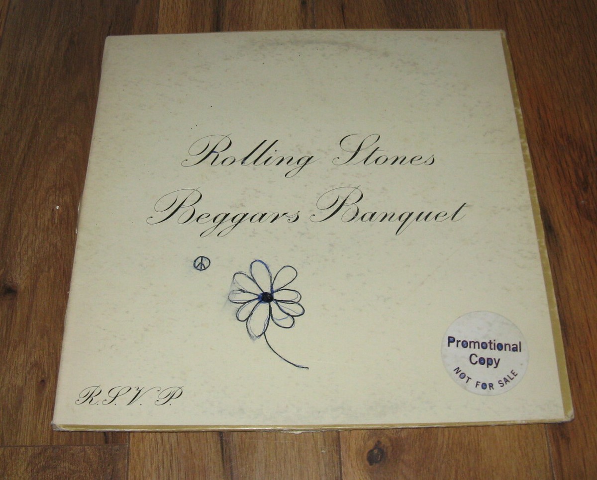 Rolling Stones Promo Promotional Only LP Beggars Banquet