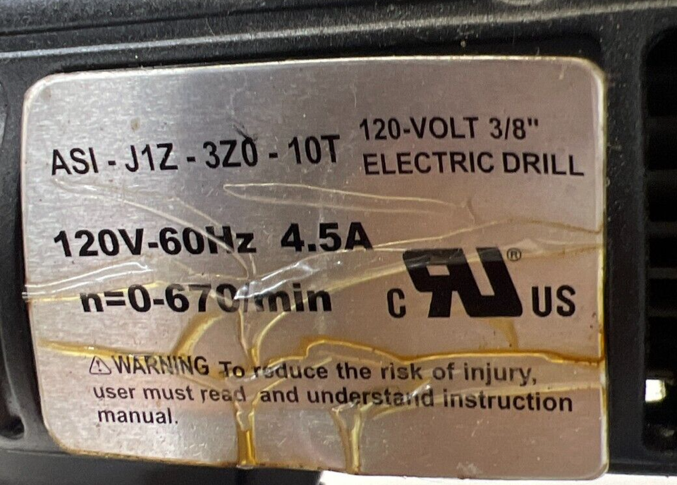 COBRA DRAIN CLEANER MODEL LX500 120V60HZ 3/8" MISSING TIP eBay