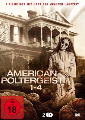 American Poltergeist 1-4 [2 DVDs]  NEU/OVP FSK 18