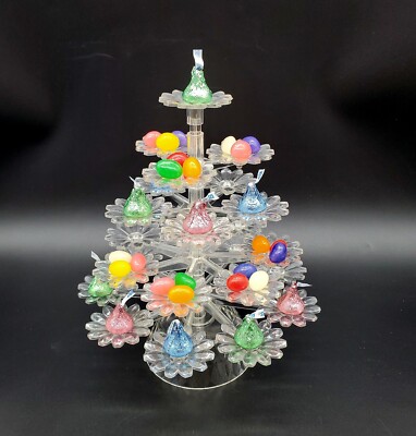 Jondel Daisy Flower Treat Tree Vintage Complete With Original Box + Insert