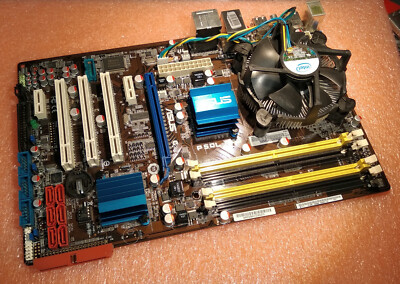 ASUS P5QL PRO + Core2 Quad Q8200 [LGA-775]