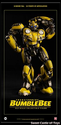 Hasbro threezero 3A threeA Transforms Bumblebee 8'' Autobot Bumblebee DLX