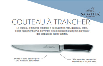 SABATIER INTERNATIONAL SCHNEIDMESSER NEU