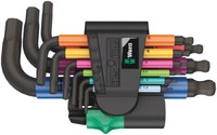 950/9 Hex-Plus Multicolour 2 WinkelschlüSselsatz, Metrisch, Blacklaser, 9-Teilig