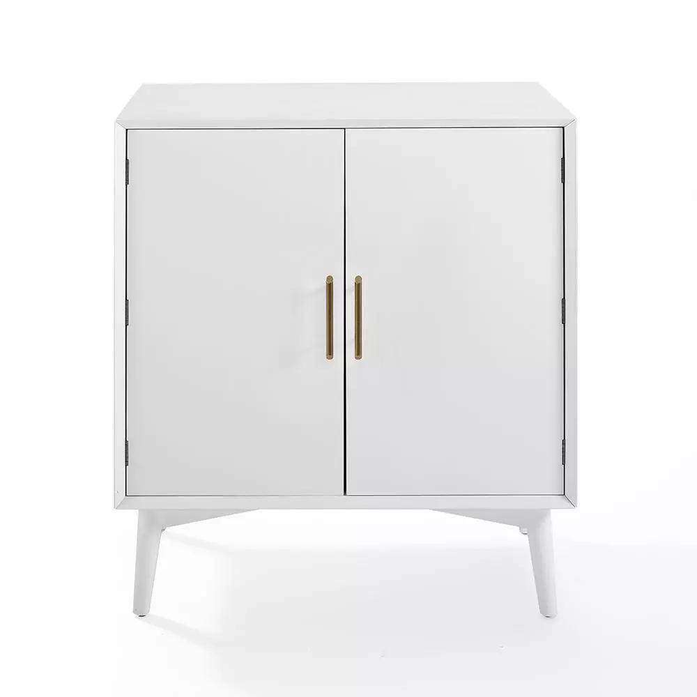 Landon Bar Cabinet White eBay