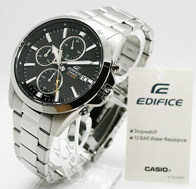   Casio Edifice Herrenuhr EFV-560D-1AVUEF Edelstahl   
