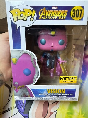 Funko Pop! Vinyl: Marvel - Vision 307 Hot Topic Exclusive