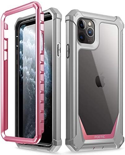 Guardian Case for iPhone 11 Pro Max, Full-Body Hybrid Shockproof Ruggec Clear Bu