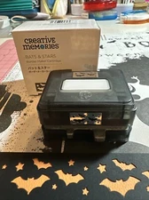 Creative Memories BATS & STARS Border Maker Cartridge Punch-New IN BOX!