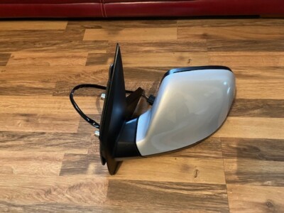 VW Caravelle T6 T6.1 15-23 Door Wing Mirror P/Fold New Silver Passenge Side