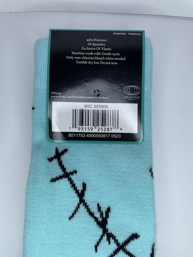 The Nightmare Before Christmas SALLY CREW SOCKS Blue Ladies Knee High Size 4-10 - 第 4/4 張圖片