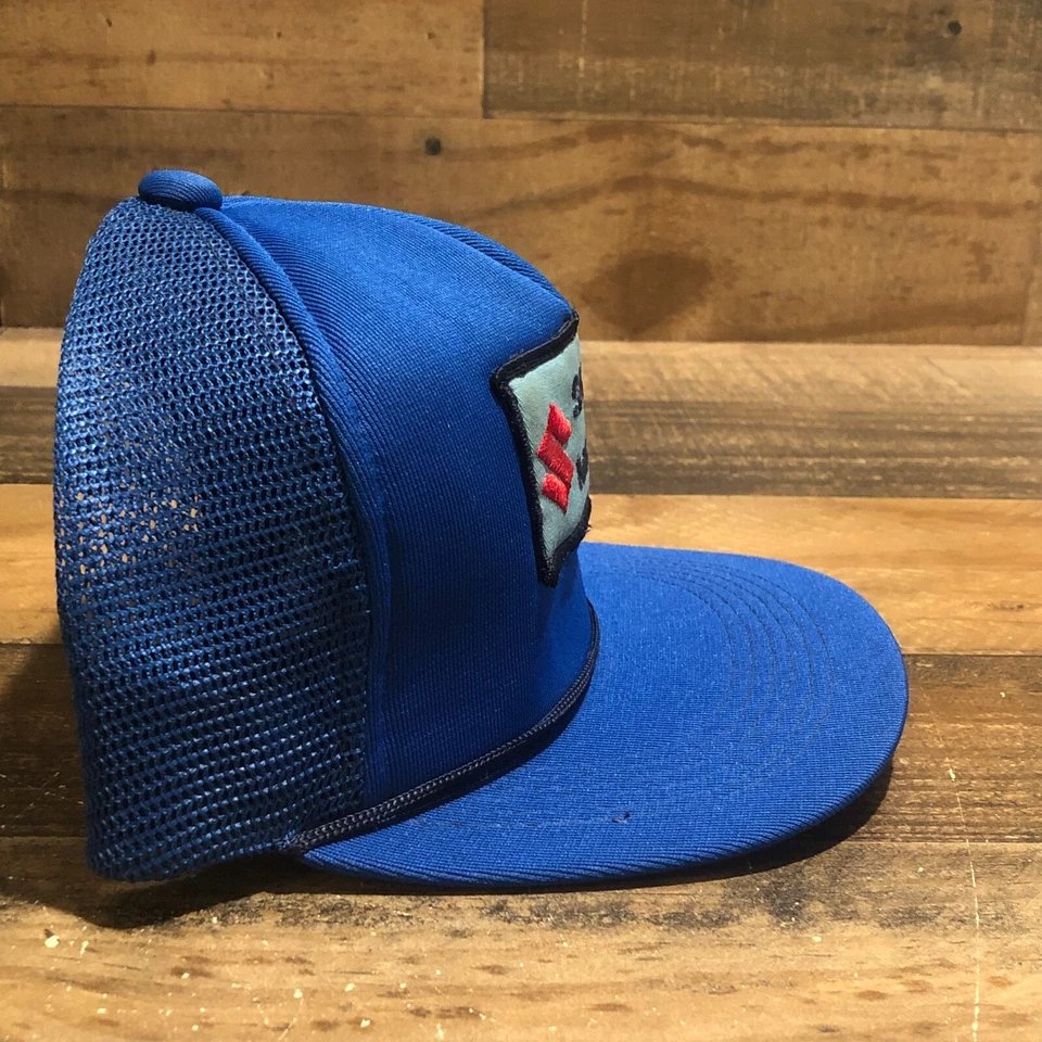 Boné caminhoneiro vintage Suzuki marinho Snapback masculino azul pesca ao ar livre LEIA - Imagem 4 de 4