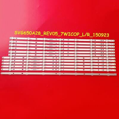LED-Streifen (12) Für SVG650A28_REV05_7WICOP_R_150923 V650DJ4-QS5 VIZIO E65U-D3