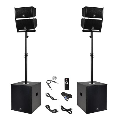 RK Club 6000 15'' 6000W Stereo PA Speaker DJ event party