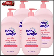 Baby Magic Gentle Baby Lotion 30 Fl Oz Pack of 4 Vitamins Aloe, free del
