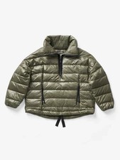 Holden W Down Half Zip - Stone Green  Sm/med Rrp £589