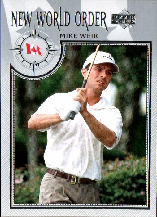 2002 UD Upper Deck - Silver Parallel #73 Mike Weir NWO New World Order
