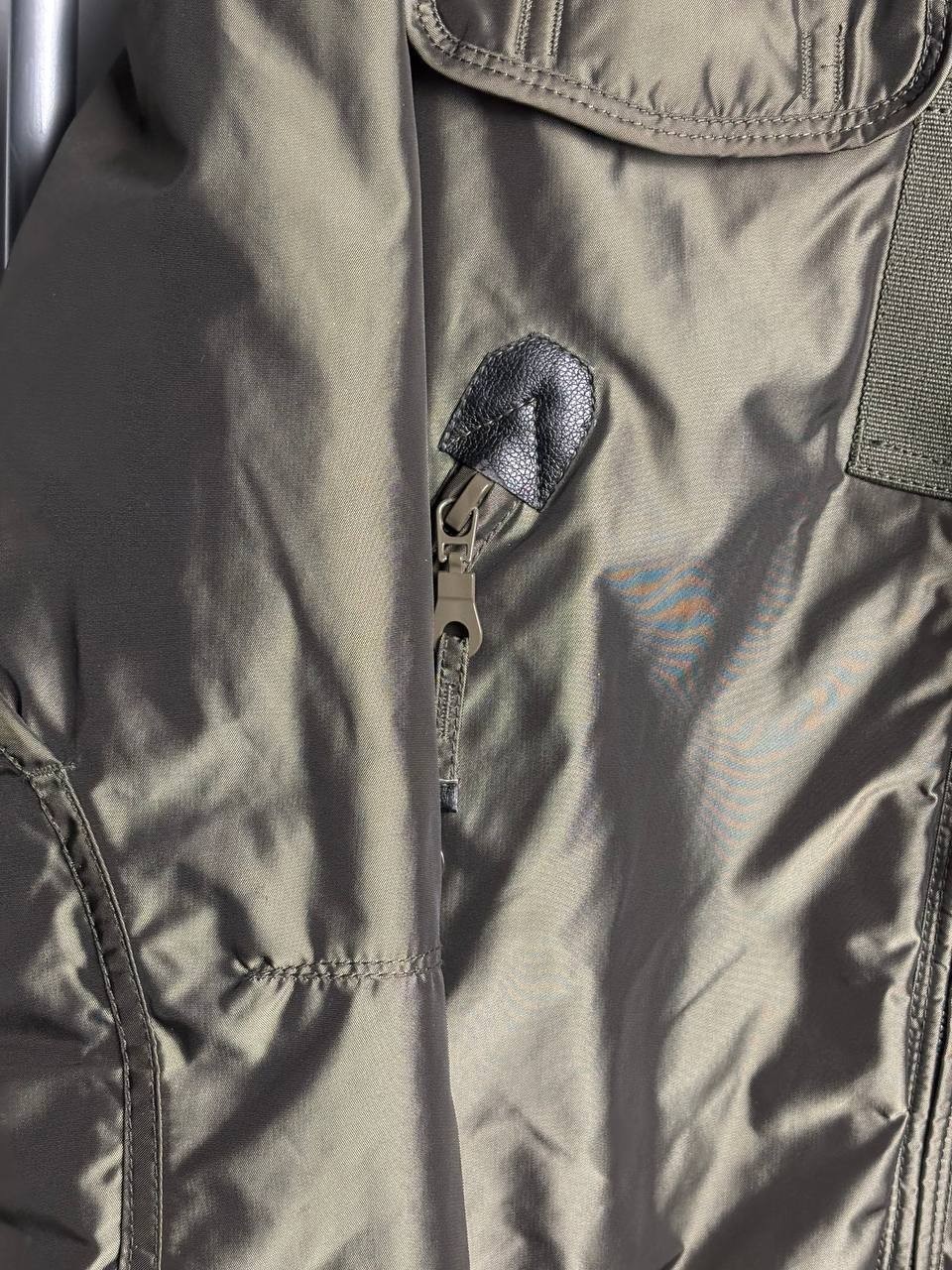Parajumpers Gobi Masterpiece Series Men's Down Bomber Jacket Olive Green Size M image 6