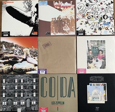 LED Zeppelin Komplett LP Sammlung, 9 Stück, Vinyl, Top Zustand 8x180g ,1x 1976