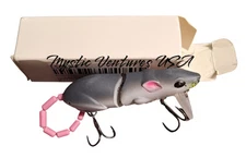 Multi Jointed Topwater Rat Mouse Fishing Lure Bass Lunker Lure Pike Wake Bait