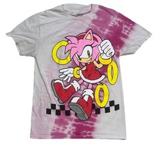Amy Rose Sonic the Hedgehog T-Shirt Small SEGA Pink Box Lunch A28