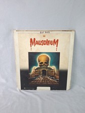 Mausoleum Movie Massacre Horror Retro CED Video Disc