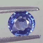 0.73CT GORGEOUS VVS HEATED ONLY 5.5MM ROUND CEYLON BLUE SAPPHIRE NATURAL
