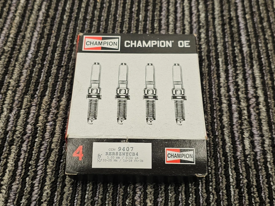 (CANTIDAD 4) Champion 9407 RER8ZWYCB4: Bujía para Honda Civic 2006-2022, CR-V Foto 2 de 4