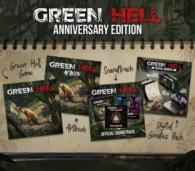 Green Hell Anniversary Edition PC (NO CD/DVD) Steam