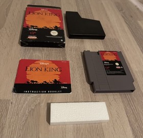 Lion King NES Nintendo - Complete in Box - PAL SCN