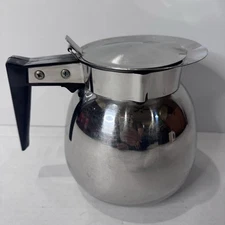 Brewmatic Co. Coffee Pot Carafe DSS-12, 18-8 Stainless Steel Very Clean With Lid