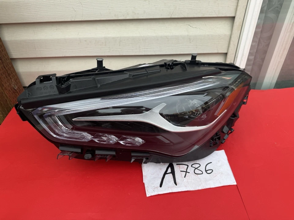 2024-2025 MERCEDES-BENZ CLA-CLASS CLA250 CLA35 AMG  LEFT LED HEADLIGHT OEM 786 - Image 2 of 4