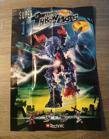 LEGO Technic Throwbots Turbo 8502 City Slizer w/Case Disks Manual Poster Booklet
