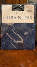 Berkshire Ultra Nudes 10 Denier Control Top Pantyhose  Fantasy Black  Size 3 - 4
