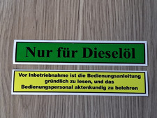 AUFKLEBESET DIESELHEIZUNG SIROKKO STANDHEIZUNG HEIZUNG SIROCCO Heizgeräte