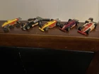 Vintage Lot of 5 Hot Wheels Real Riders Formula 1 Race Cars.