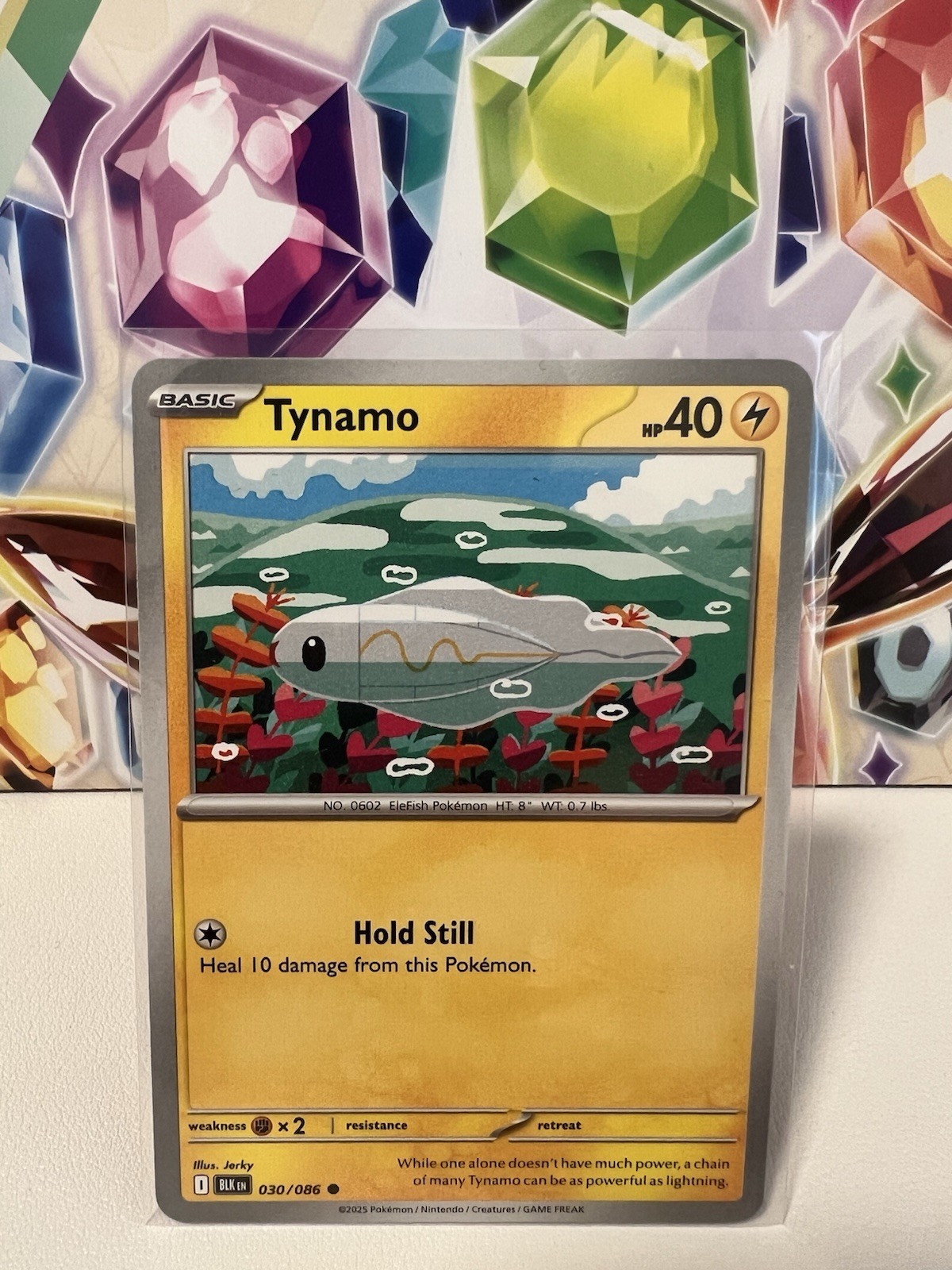 Tynamo 030/086 Common Regular - Pokemon TCG Black Bolt - NM