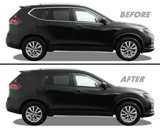 Chrome Delete Blackout Vinyl for 2014-20 Nissan Rogue Window Trim