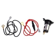 12V USB With Cable Car Cigarette Lighter Socket Charger Power Adapter Outlet