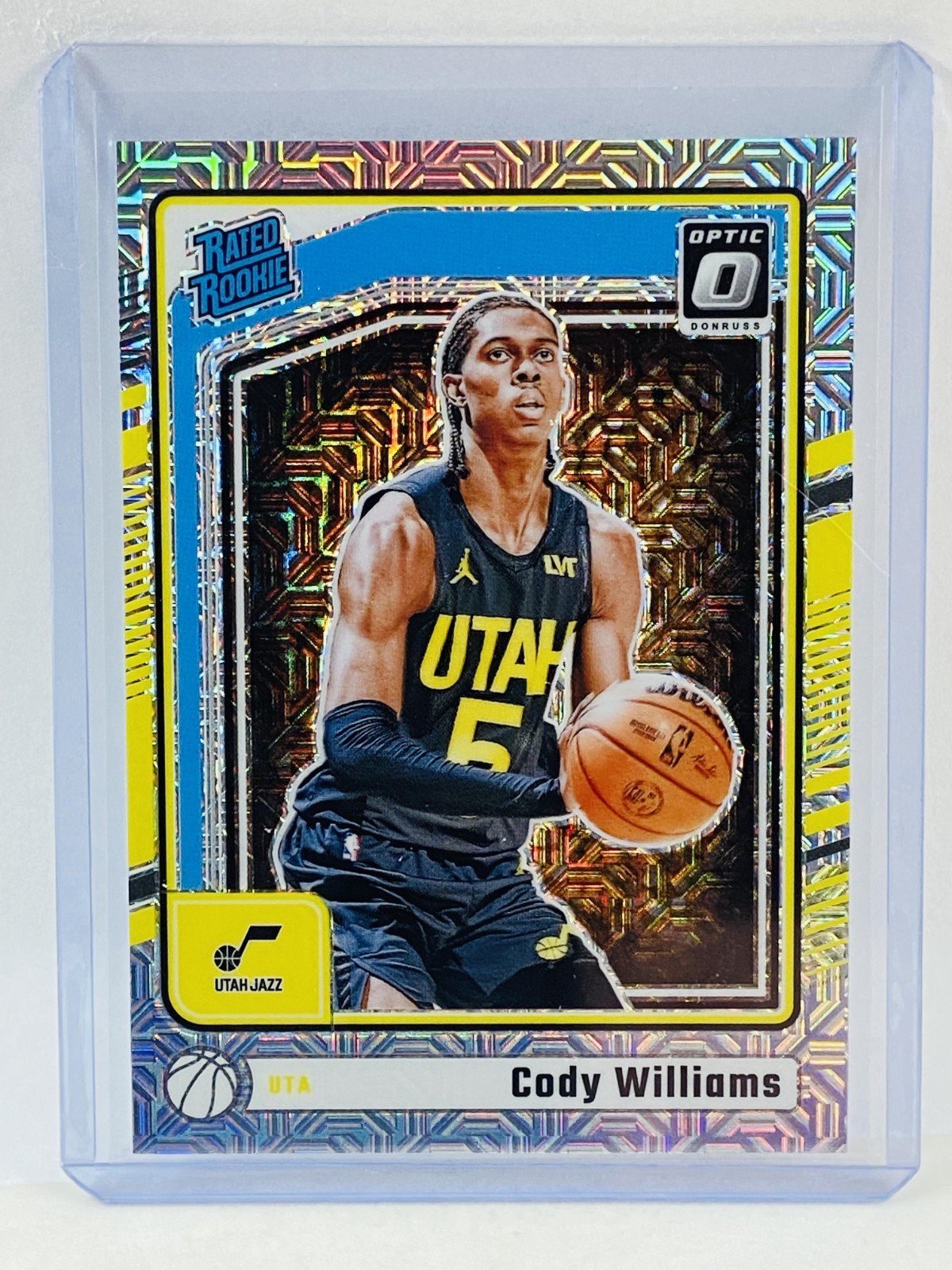 2024-25 Panini Donruss Optic Cody Williams Rated Rookie Choice #298