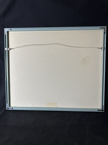 Vivian Morales 1976 Art Piece 1554/2000 Outer Banks NC Framed Artwork 27x23 - Picture 13 of 16