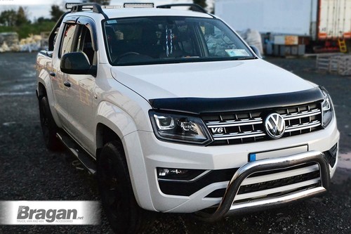 Barra Parachoques Para 2016+ Volkswagen Amarok Barbilla Abar Acero Inoxidable Ec - Imagen 2 de 5