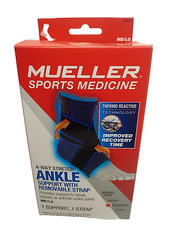 Mueller Ankle Support w/Removable Strap Moderate Support Size: Medium/Large