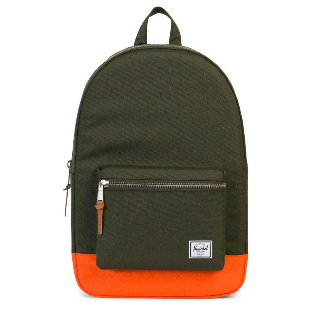 Sac à dos Herschel Supply Co Settlement vert forêt orange sac pour  ordinateur portable voyage 828432136759