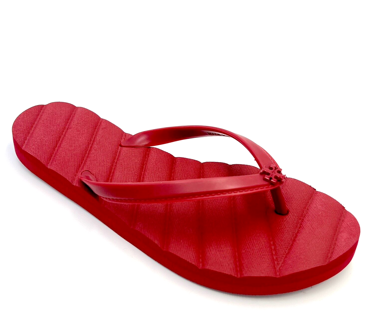 TORY BURCH KIRA FLIP FLOP SANDAL TORY RED DOUBLE T LOGO SZ TORY BURCH KIRA FLIP FLOP SANDAL TORY RED DOUBLE T LOGO SZ