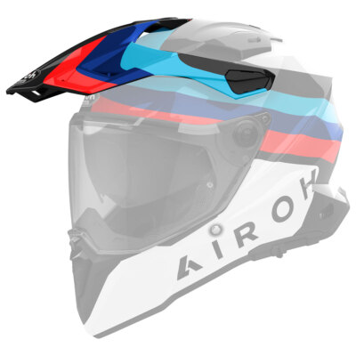 Airoh Commander 2 Doom Helmet Front Gloss Black